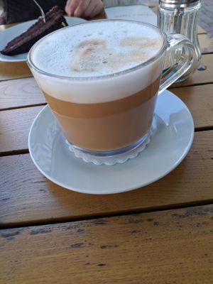 Pot Latte 👍 at Schneeweiss + Rosenrot in Goslar