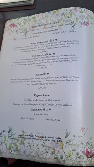  at Cafe Flora in Bad Harzburg