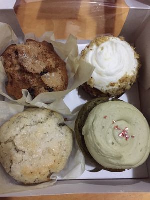 Banana , Carrot, Chia , Matcha cupcakes  at Peace of Cake - Dark Kitchen in Naucalpan De Juarez