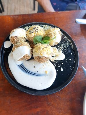 Arancini Balls at Greenhouse Canteen & Bar in Tallebudgera-vallley