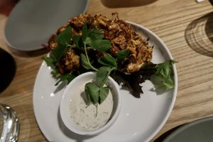Cauliflower wings at Greenhouse Canteen & Bar in Tallebudgera-vallley