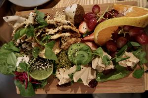 Grazing board at Greenhouse Canteen & Bar in Tallebudgera-vallley