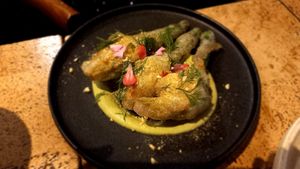 Zucchini at Greenhouse Canteen & Bar in Tallebudgera-vallley