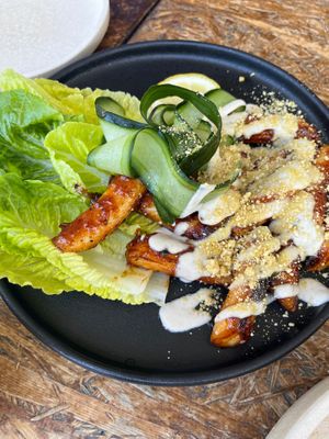 Rice noddles at Greenhouse Canteen & Bar in Tallebudgera-vallley