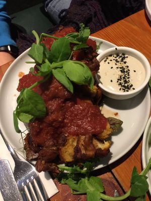 Cauliflower Wings at Greenhouse Canteen & Bar in Tallebudgera-vallley