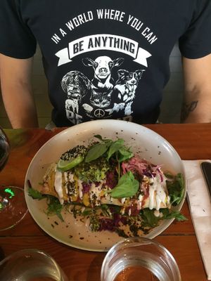 Enchilada  at Greenhouse Canteen & Bar in Tallebudgera-vallley