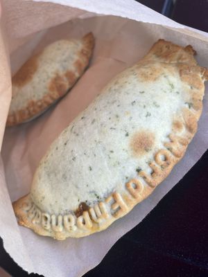 Vegan empanadas! at World Empanadas in Burbank