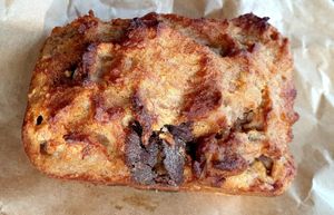 Vegan banana, walnut & chocolate bread at The Aspy Cafe in Lancefield