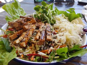 Lotus Bowl at Rawthentic Organic Unbakery & Farmacy in Gold Coast