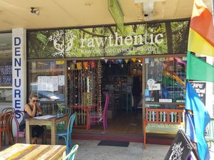 Shop Front at Rawthentic Organic Unbakery & Farmacy in Gold Coast