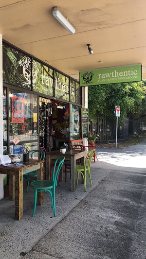 Shop front  at Rawthentic Organic Unbakery & Farmacy in Gold Coast