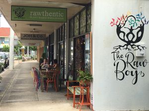 Street view at Rawthentic Organic Unbakery & Farmacy in Gold Coast