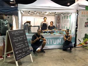 vegan markets at Veganyumm Bakehouse in Brisbane