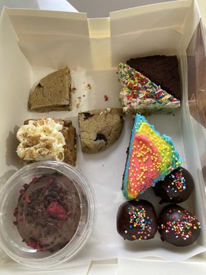 Lockdown Dessert Sampler at Veganyumm Bakehouse in Brisbane