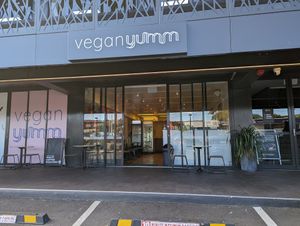 exterior at Veganyumm Bakehouse in Brisbane