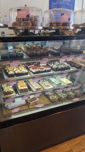 Display cabinet 1 - options at Veganyumm Bakehouse in Brisbane