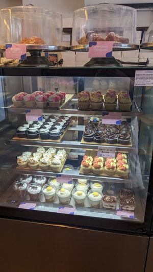 Display cabinet 2 - options at Veganyumm Bakehouse in Brisbane