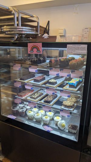Display cabinet 4 - All GF at Veganyumm Bakehouse in Brisbane