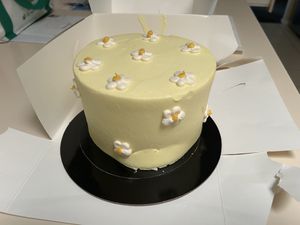 Daisy cake   at Veganyumm Bakehouse in Brisbane