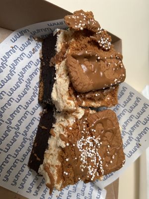 Biscoff brownie   at Veganyumm Bakehouse in Brisbane