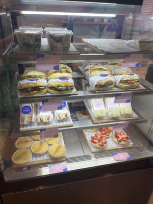 Sandwiches, salads and tarts   at Veganyumm Bakehouse in Brisbane