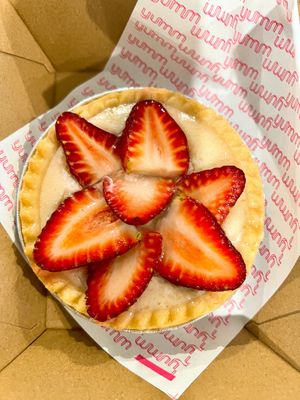 Fruity Custard Tart  at Veganyumm Bakehouse in Brisbane