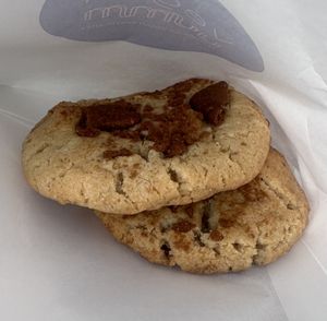 Biscoff cookies  at Veganyumm Bakehouse in Brisbane