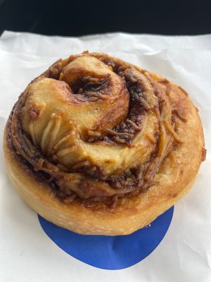 Vegemite scroll. Yumm!  at Veganyumm Bakehouse in Brisbane