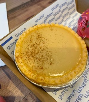 Custard Tart  at Veganyumm Bakehouse in Brisbane