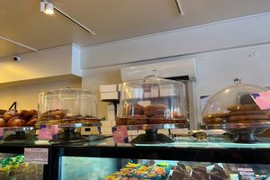 Cookies, donuts and croissants  at Veganyumm Bakehouse in Brisbane