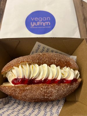   at Veganyumm Bakehouse in Brisbane