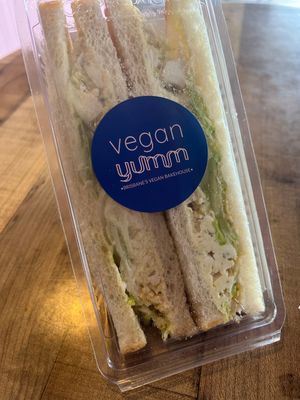   at Veganyumm Bakehouse in Brisbane