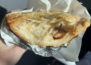 Creamy chicken pie   at Veganyumm Bakehouse in Brisbane