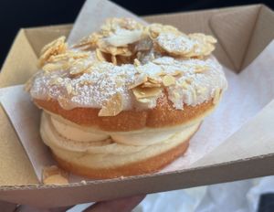 The glorious beesting   at Veganyumm Bakehouse in Brisbane