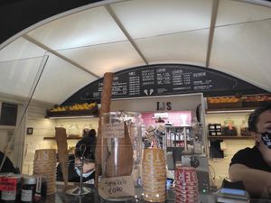 Italian winner ice cream at Roberto Gelato in Utrecht