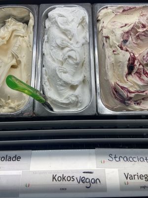 Vegan coconut  at Roberto Gelato in Utrecht