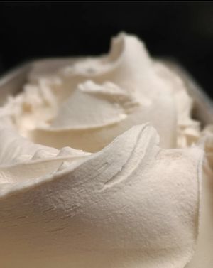 Rose rhubarb sorbet at Roberto Gelato in Utrecht