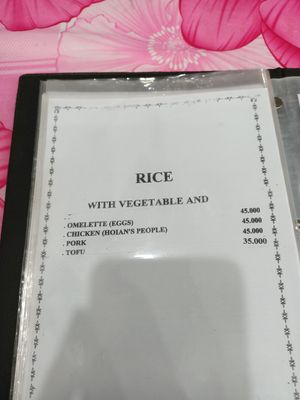 Menu 7 at Nhu Ngoc in Hoi An