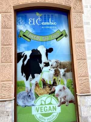 Friends not food  at El Cambio in Malaga