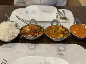 Tofu Makhani - Tofu chilli- Tofu mater mushroom - #2 at Tandoor of India in Rochester