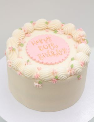 Buttercream cake  at Jesmond Cake Company in Newcastle Upon Tyne