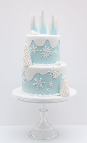 Frozen cake  at Jesmond Cake Company in Newcastle Upon Tyne