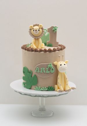 Safari cake   at Jesmond Cake Company in Newcastle Upon Tyne