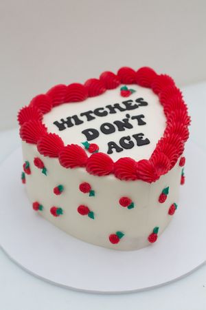 Heart cake   at Jesmond Cake Company in Newcastle Upon Tyne
