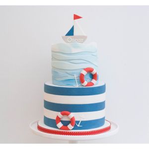 Vegan christening cake at Jesmond Cake Company in Newcastle Upon Tyne