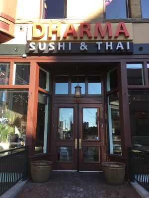 Outside at Dharma Sushi & Thai in Boise