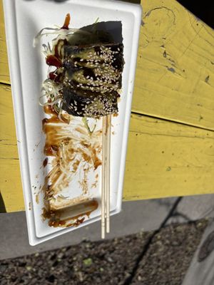 The "rest" of my Savage Roll!  at Dharma Sushi & Thai in Boise