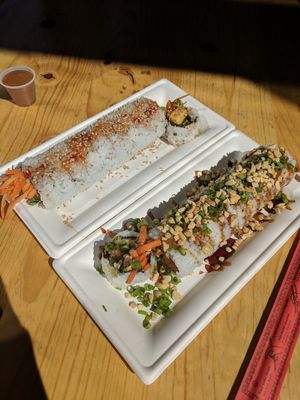 Rolls at Dharma Sushi & Thai in Boise