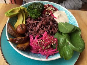 La Vida at Cafe Vida in La Paz