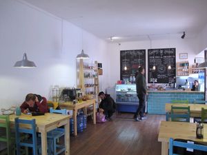 restaurant at Cafe Vida in La Paz